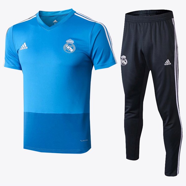 Entrenamiento Real Madrid Conjunto Completo 2018-2019 Azul Negro